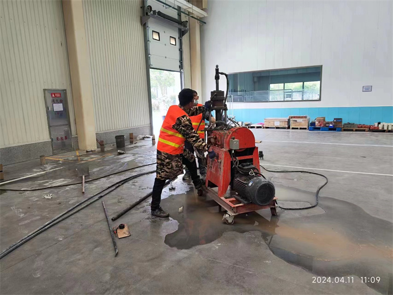 邯郸厂房地面下沉塌陷注浆加固施工